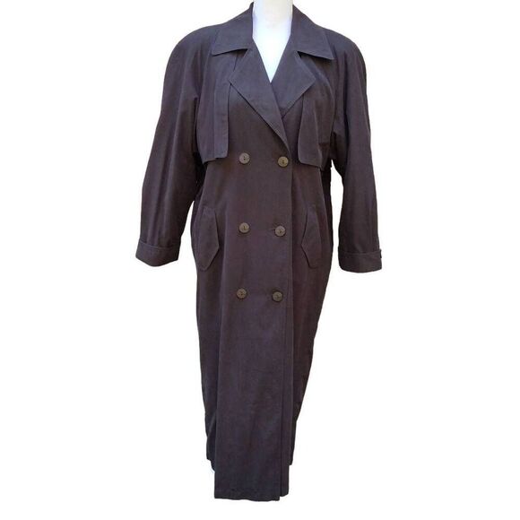 American Bazaar Black Duster Women's 10 - Picture 1 of 5